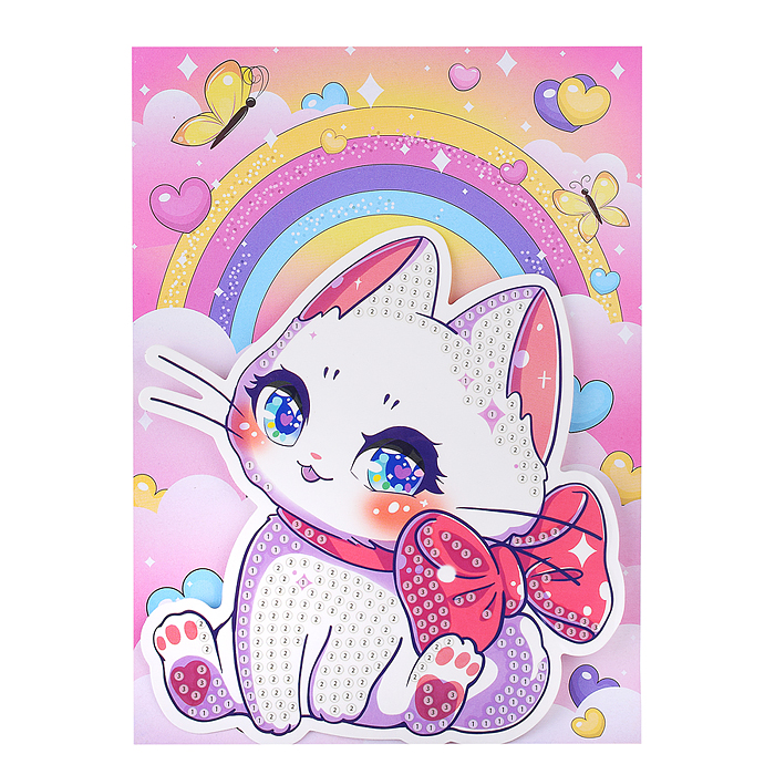 Фото к товару Алмазная мозаика фигурная "Милые животные" Алмазная мозаика фигурная "Милые животные"