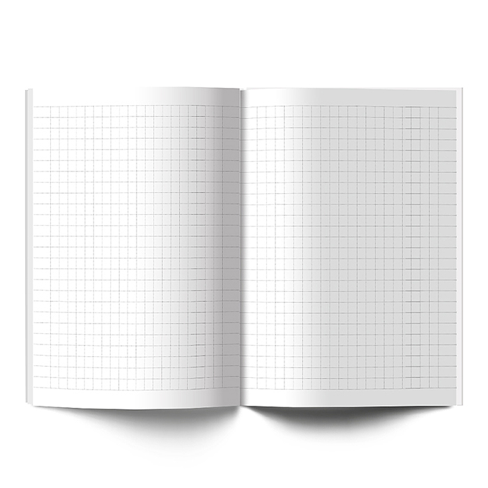 Бизнес-блокнот 64л. А6 "Пушистая игрушка" матовая ламинация, клетка  