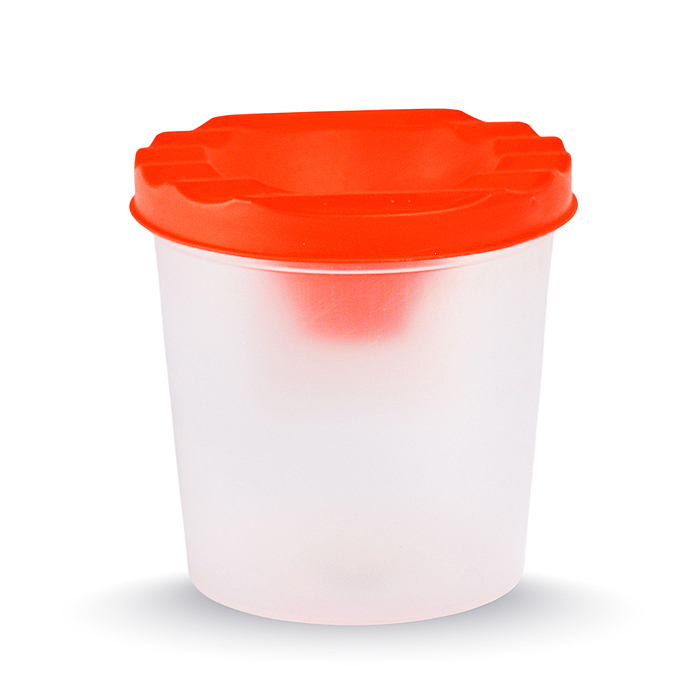 Фото к товару Стакан-непроливайка одинарный 230 мл., полупрозрачный, ассорти, пластик Стакан-непроливайка одинарный 230 мл., полупрозрачный, ассорти, пластик