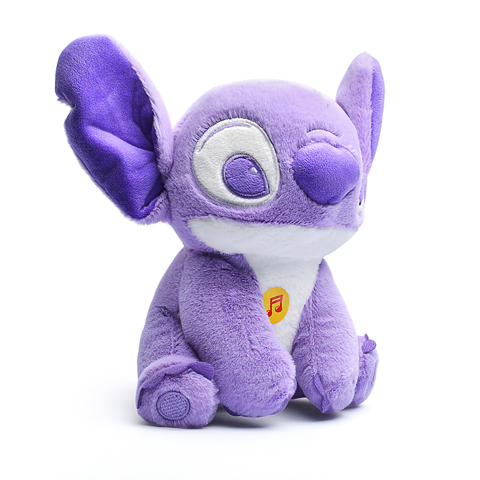 Фото к товару Игрушка мягкая "Стич" 20 см фиолетовый озвученный. Игрушка мягкая "Стич" 20 см фиолетовый озвученный.