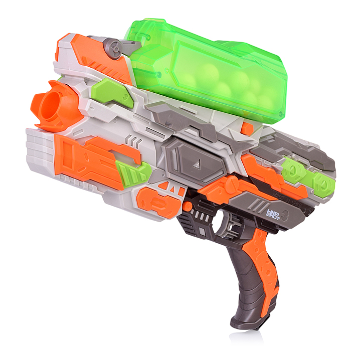 Бластер FJ9012 "Bullet storm" с шариками, в коробке
