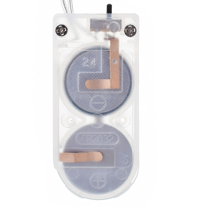 Электрогирлянда Роса, 5 м, 50 ламп, на батарейках, цветная