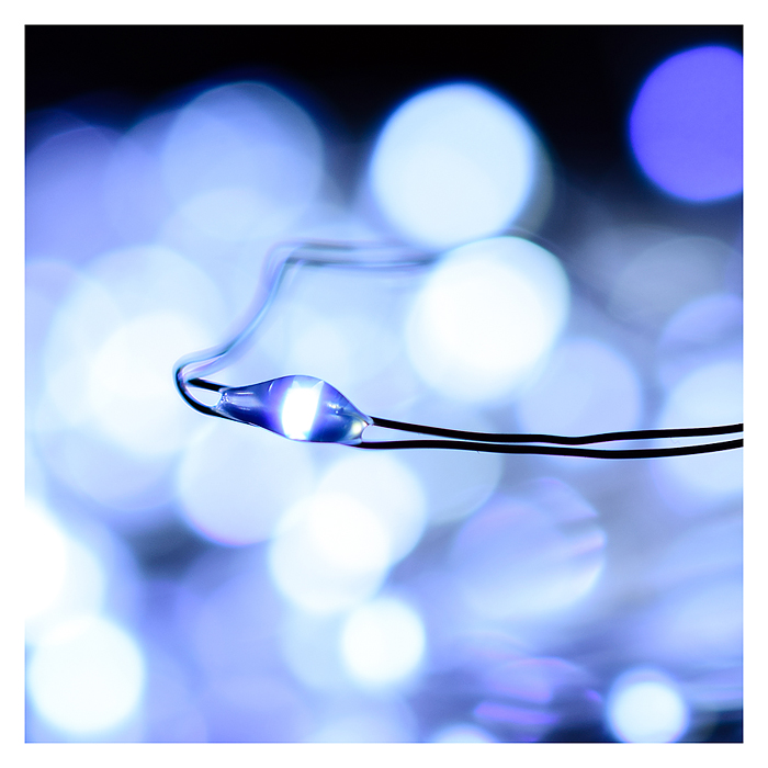 Электрогирлянда-занавес Роса, 3*3м, 300 ламп, USB, пульт, холодный