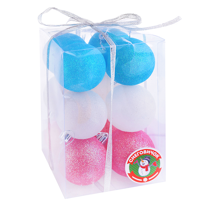 Набор шаров S1299 (6см) в коробке