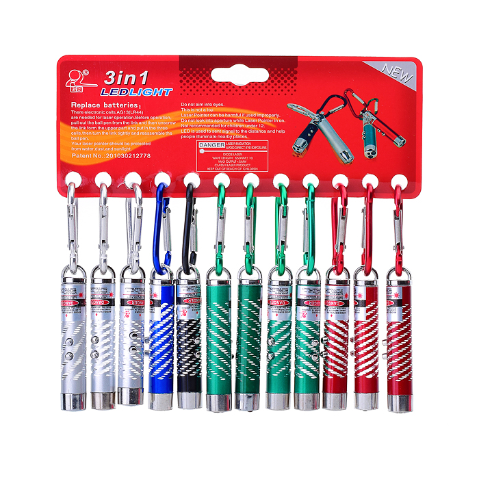 Игрушечный фонарик 00-2967 "Лазер №2" 