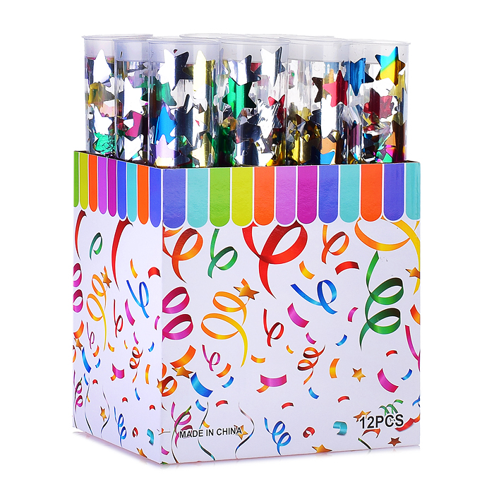 Хлопушка пневматическая S1720 "Цветочный вальс" 30см