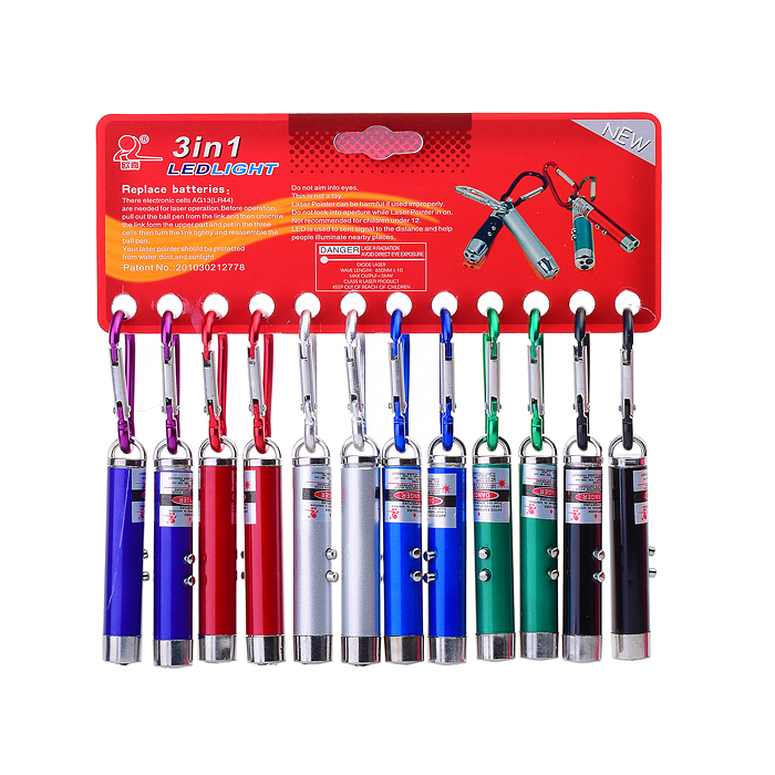 Игрушечный фонарик 00-2966 "Лазер №1" 