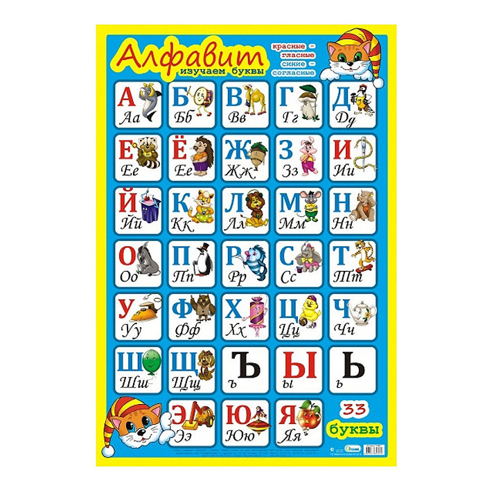Плакат "Алфавит" Плакат "Алфавит"