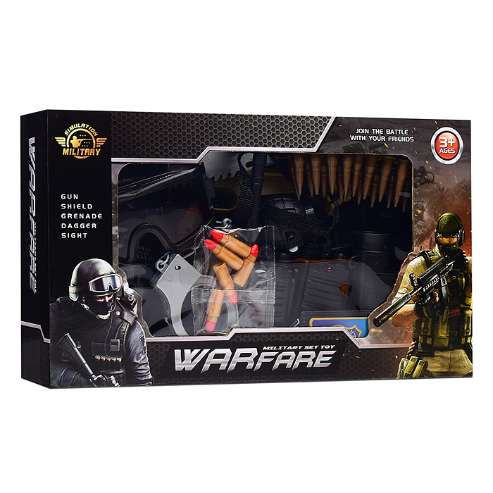 Набор полицейского JL666-12 "Секретное задание" в коробке