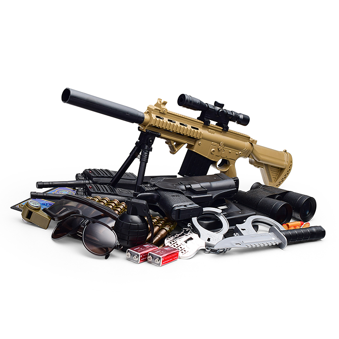 Набор полицейского JL666-12 "Секретное задание" в коробке