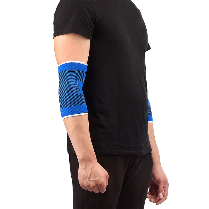 Фото к товару Бандаж 33-0009 спортивный локтевой - 2 шт Бандаж 33-0009 спортивный локтевой - 2 шт