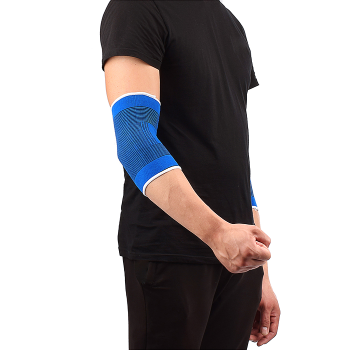 Фото к товару Бандаж 33-0009 спортивный локтевой - 2 шт Бандаж 33-0009 спортивный локтевой - 2 шт