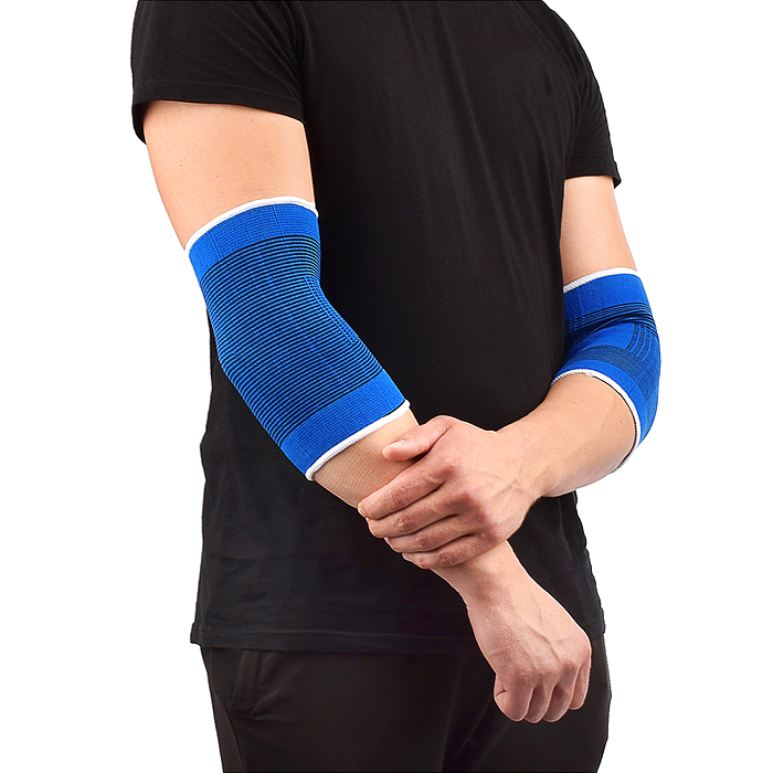 Фото к товару Бандаж 33-0009 спортивный локтевой - 2 шт Бандаж 33-0009 спортивный локтевой - 2 шт