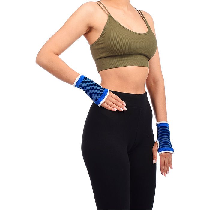 Фото к товару Бандаж 33-0011 спортивный лучезапястный - 2 шт Бандаж 33-0011 спортивный лучезапястный - 2 шт