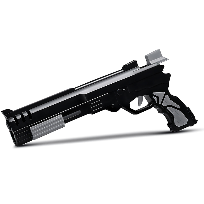 Пистолет BT0069-2 "Стрелок" серый, в коробке