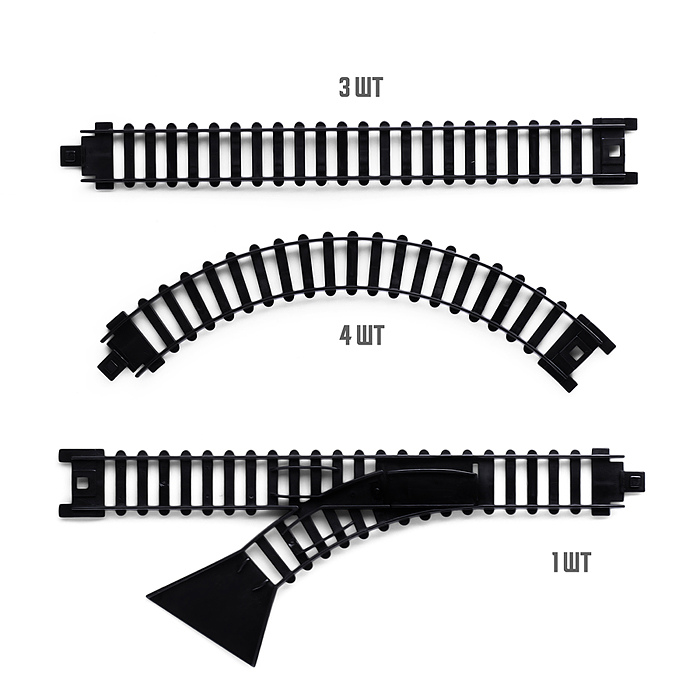 Железная дорога UT0204-2 "Ретро поезд - Гражданский состав" в коробке