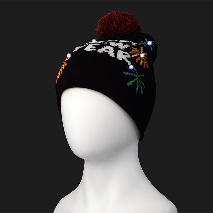 Шапка 00-6852 "Счастливого нового года"