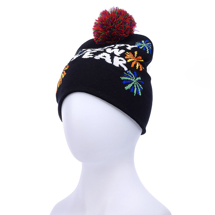 Шапка 00-6852 "Счастливого нового года"