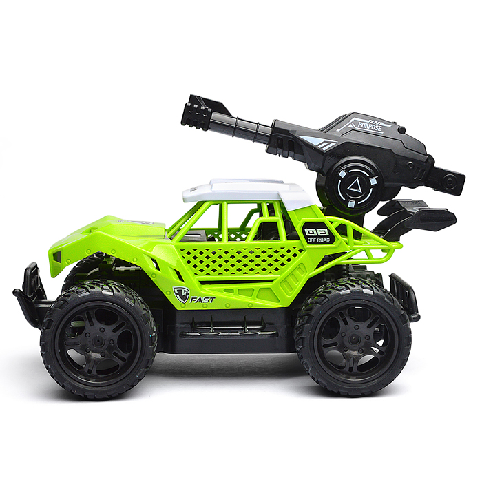 Машина SBY169-1 с водяной пушкой, р/у, цвет ярко-красный, 27 MGz, в коробке