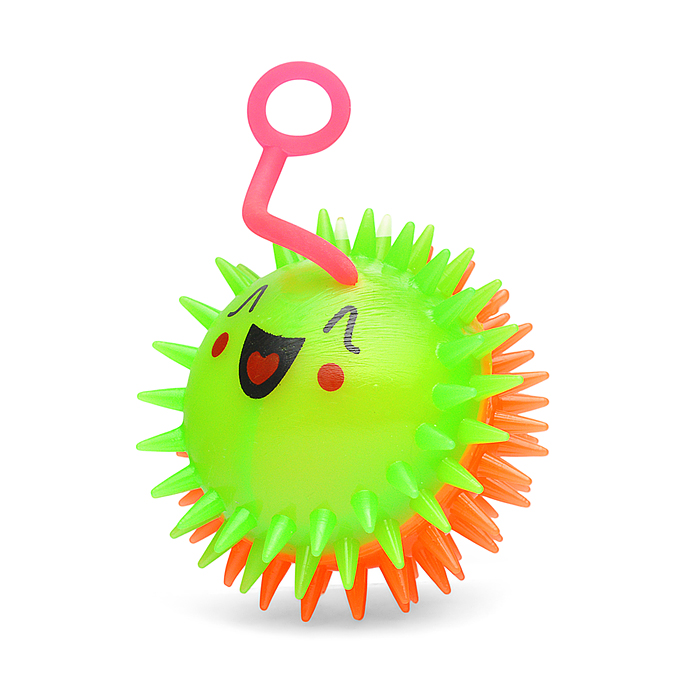 Игрушка-пищалка 00-6462 "Смайлик" (6,5 см.) в коробке