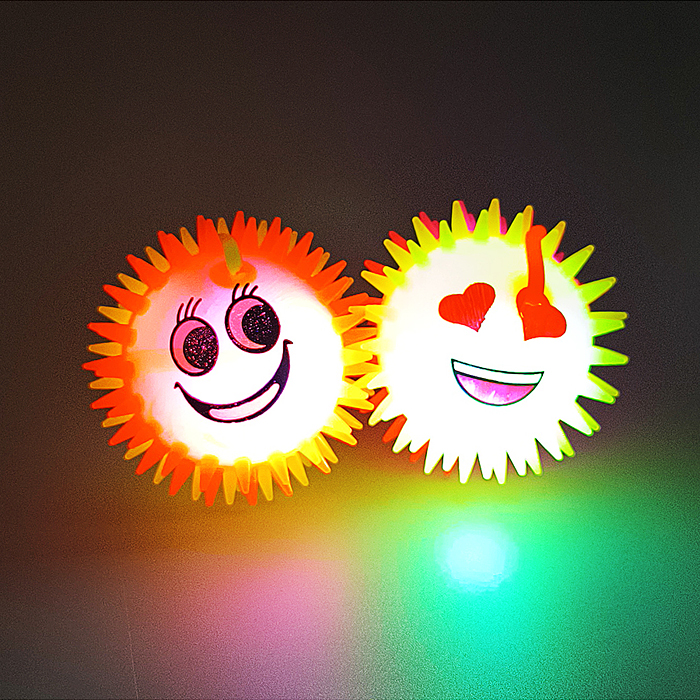 Игрушка-пищалка 00-6462 "Смайлик" (6,5 см.) в коробке