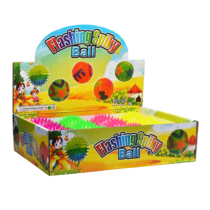 Мяч-ёж 00-6464 "Колючка" (7,5 см.) в коробке