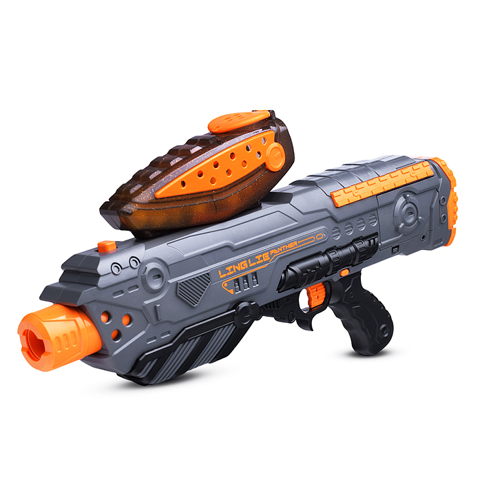 Фото к товару Бластер ZC7165 "Десант" на батарейках, в коробке Бластер ZC7165 "Десант" на батарейках, в коробке