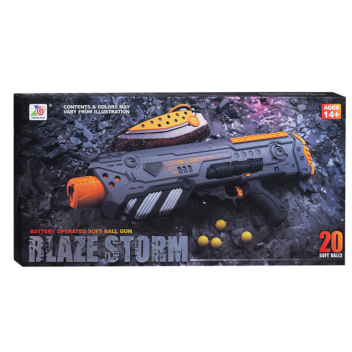 Фото к товару Бластер ZC7165 "Десант" на батарейках, в коробке Бластер ZC7165 "Десант" на батарейках, в коробке