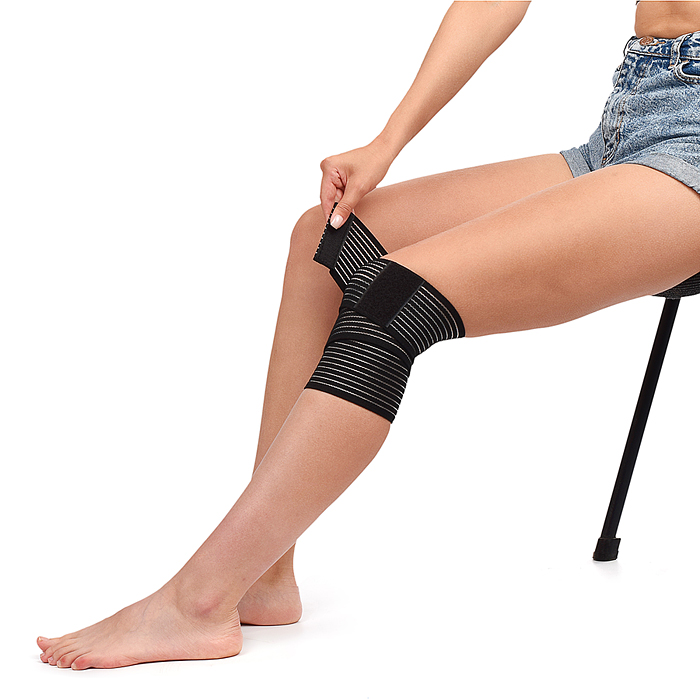 Фото к товару Бандаж-лента 33-0019 на коленный сустав Бандаж-лента 33-0019 на коленный сустав