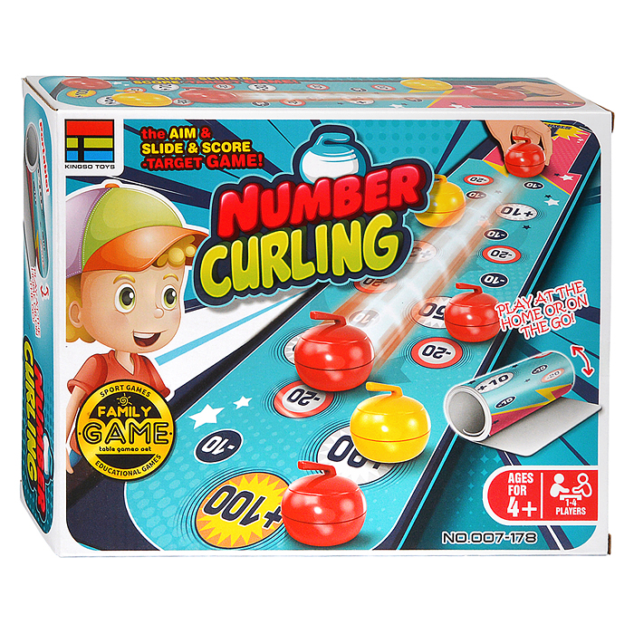 Настольная игра "Керлинг" 007-178 в коробке
