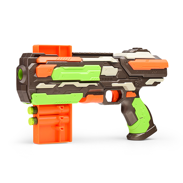 Бластер FJ8054 "Меткость стрелка" с мягкими пулями, в коробке