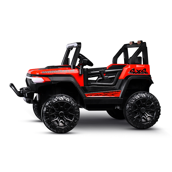 Электромобиль детский SYB-9688 "Крутой внедорожник" (цвет красный)