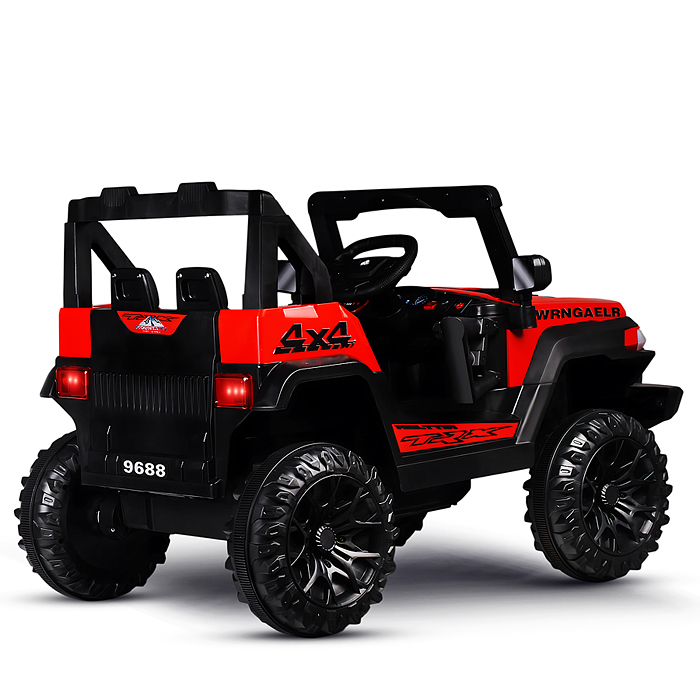 Электромобиль детский SYB-9688 "Крутой внедорожник" (цвет красный)