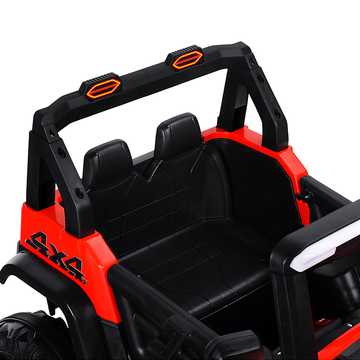 Электромобиль детский SYB-9688 "Крутой внедорожник" (цвет красный)