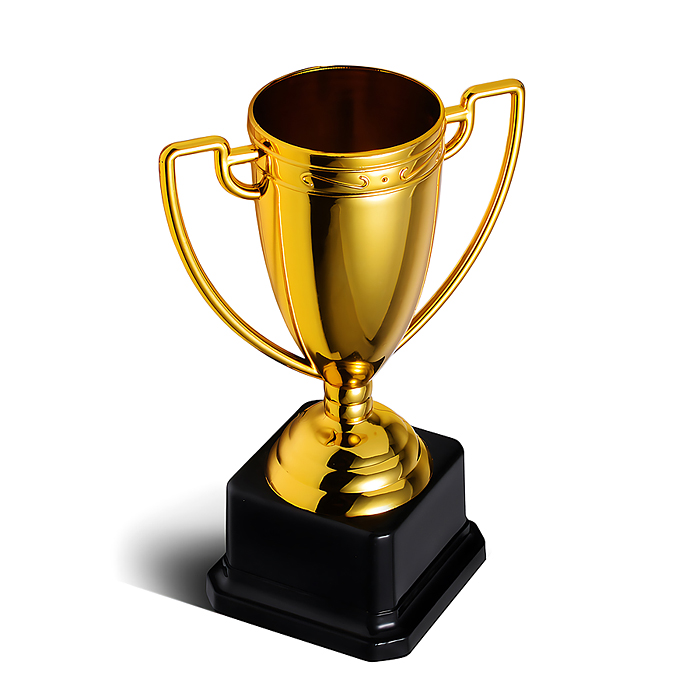 Кубок спортивный 00-6989 пластик (18 см)