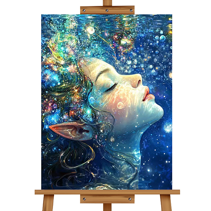 Фото к товару Мозаика алмазная MKA3020-35 "Фея красоты" 20*30см. Мозаика алмазная MKA3020-35 "Фея красоты" 20*30см.