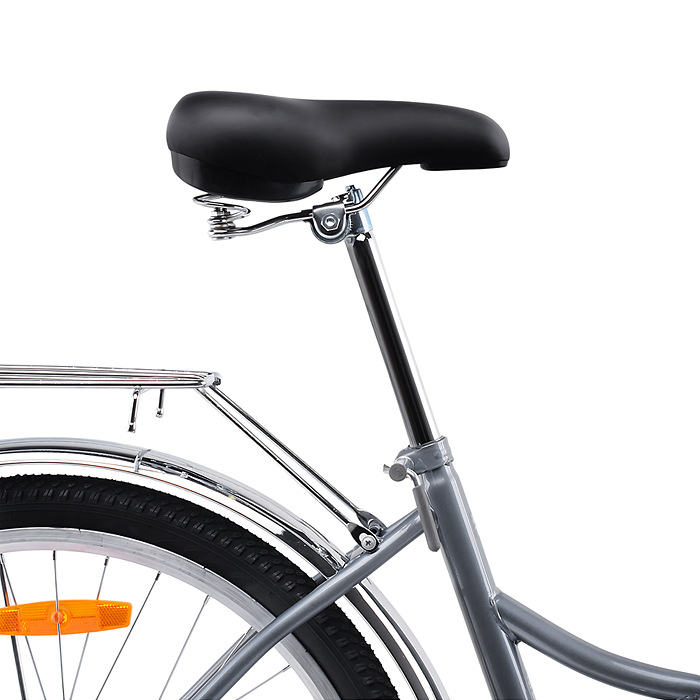 Велосипед 24" Rocket City Fold 24, цвет серый, размер 16"