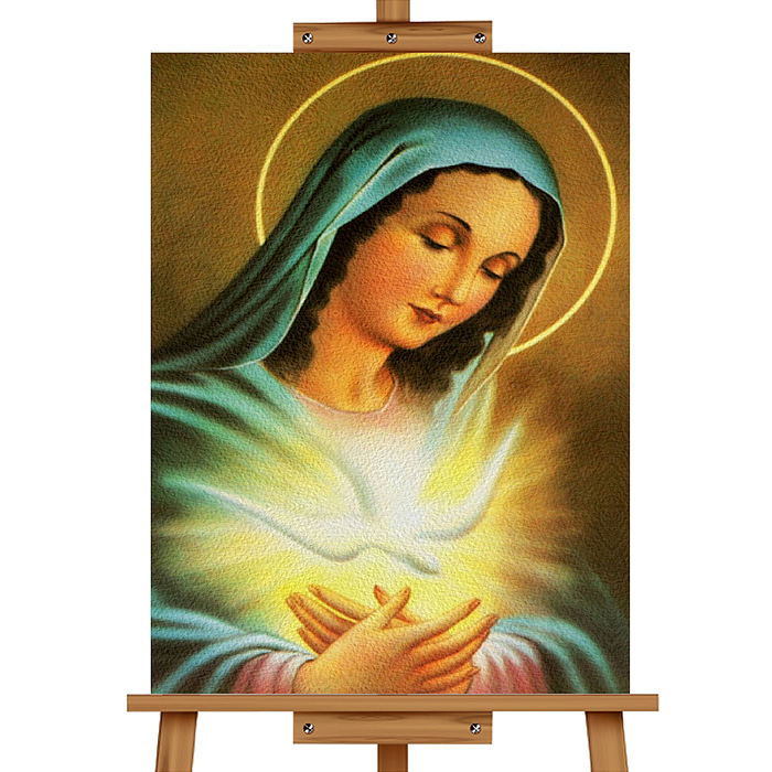 Фото к товару Набор для рисования MKR5040-30 "Картина по номерам 50х40 см. Святая Богородица" Набор для рисования MKR5040-30 "Картина по номерам 50х40 см. Святая Богородица"