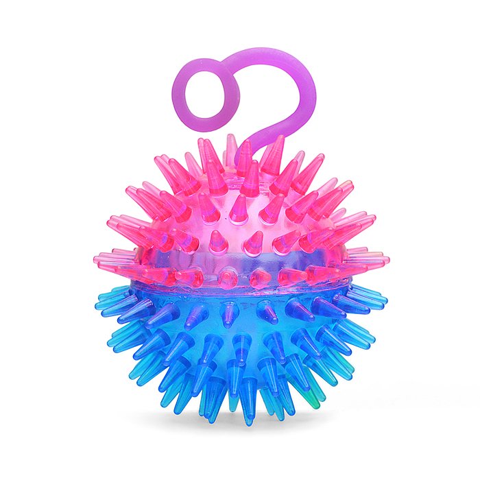 Мяч-ёж 00-6459 "Цветное развлечение" (6,5 см.) в коробке