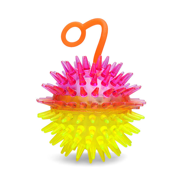 Мяч-ёж 00-6459 "Цветное развлечение" (6,5 см.) в коробке