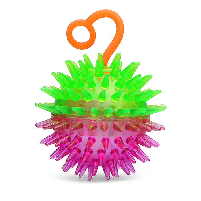 Мяч-ёж 00-6459 "Цветное развлечение" (6,5 см.) в коробке