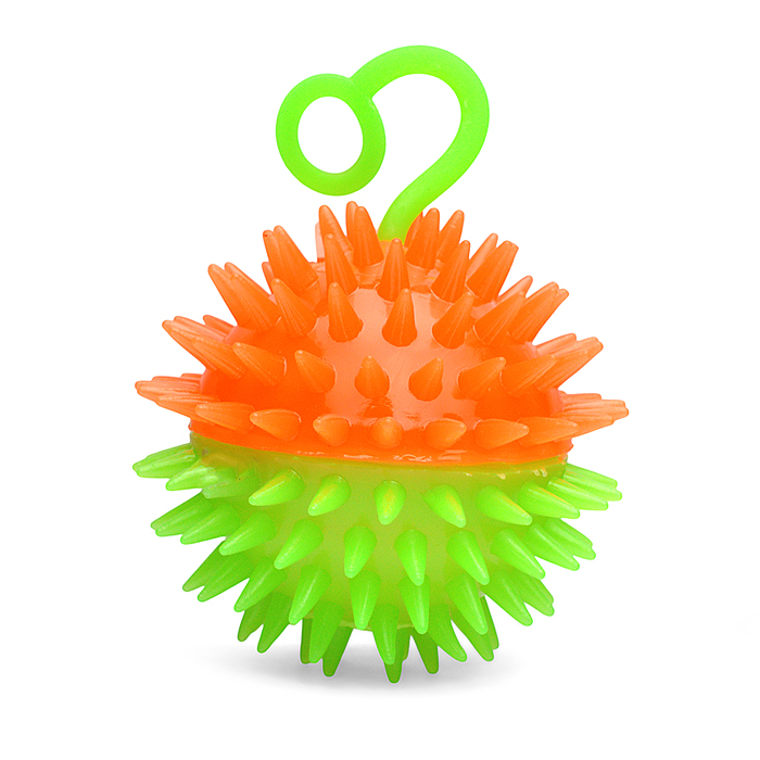 Игрушка-пищалка 00-6460 "Цветные половинки" (6,5 см) в коробке