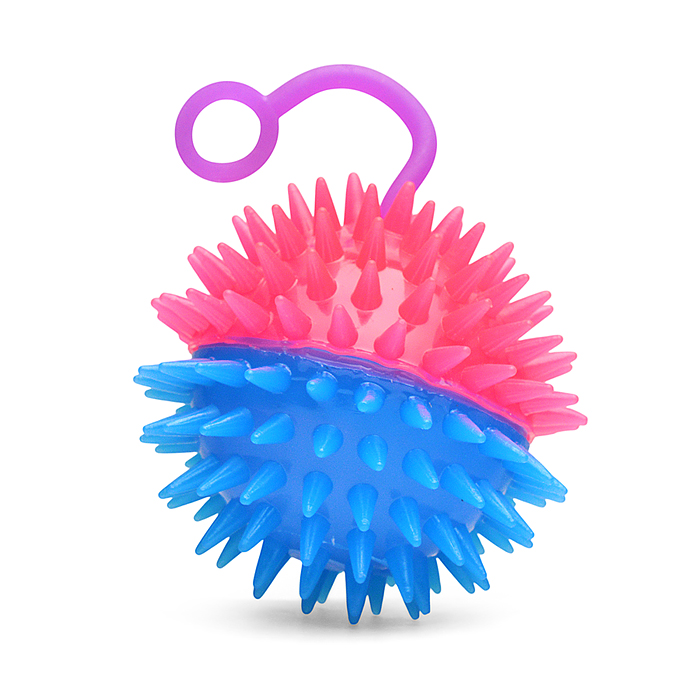 Игрушка-пищалка 00-6460 "Цветные половинки" (6,5 см) в коробке