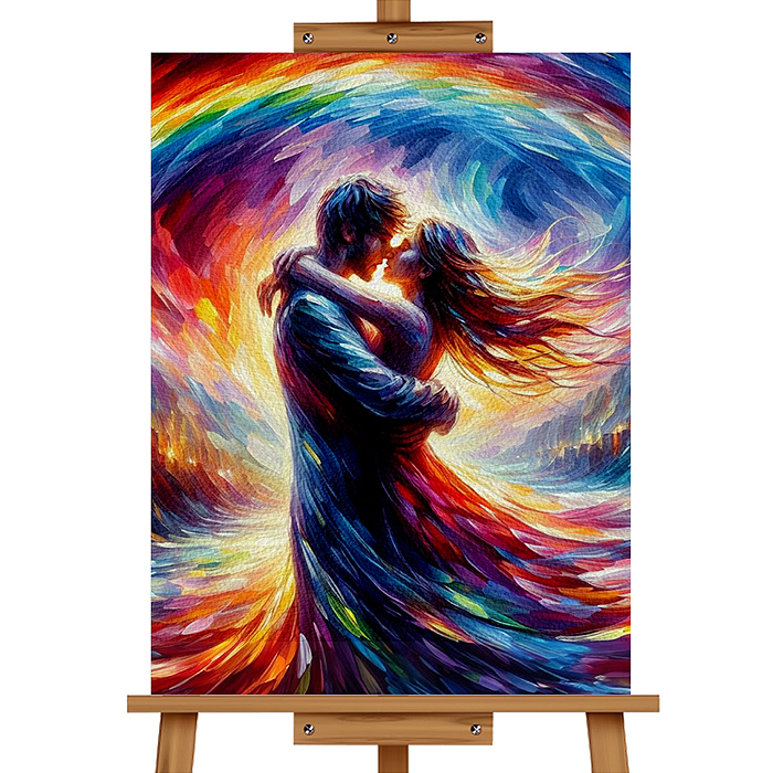 Набор для рисования MKR4030-21 "Картина по номерам 30х40 см. Романтика" 