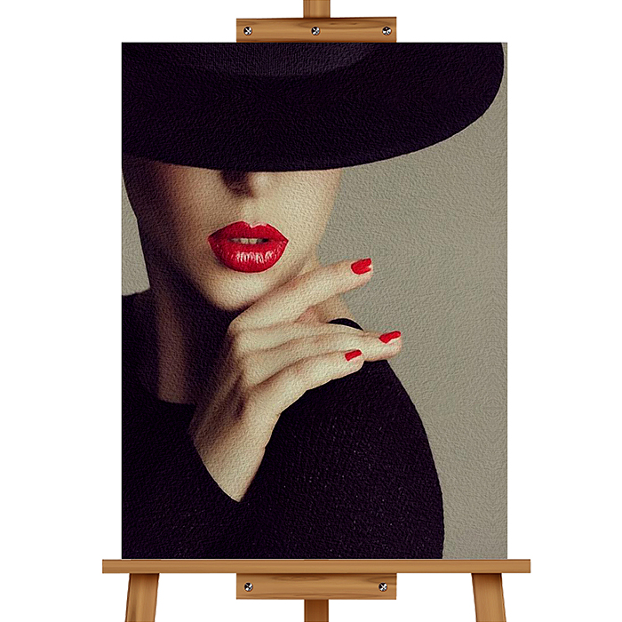 Набор для рисования MKR5040-13 "Картина по мемерам 50х40 см. Элегантность"