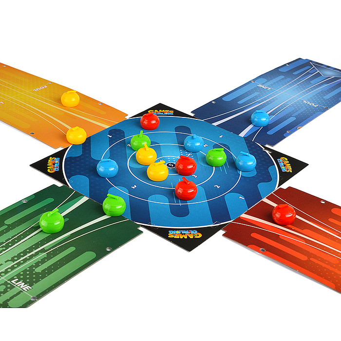 Настольная игра "Керлинг" XS977-25 в коробке