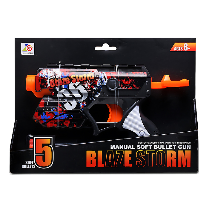 Бластер ZC7200 "Миссия в Гаити" с мягкими пулями, в коробке