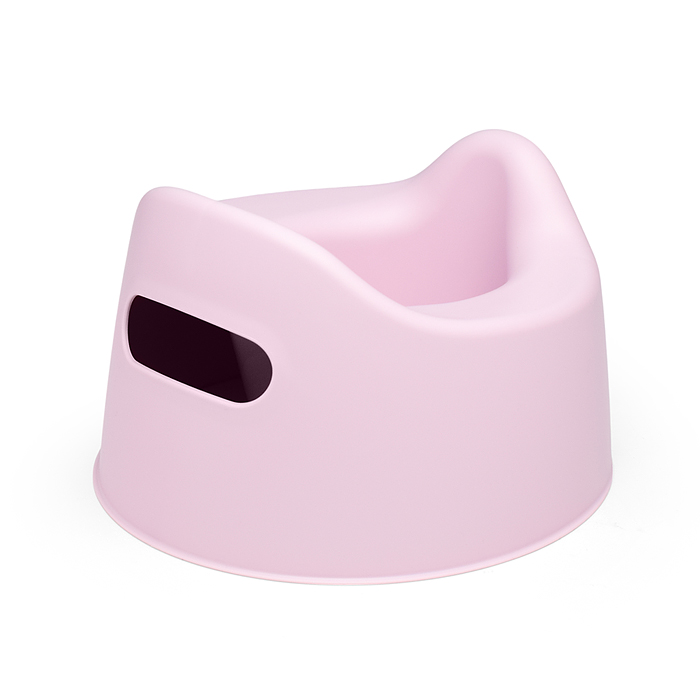 Горшок детский с декором "Малышарики" 275х254х170мм (Розовый)