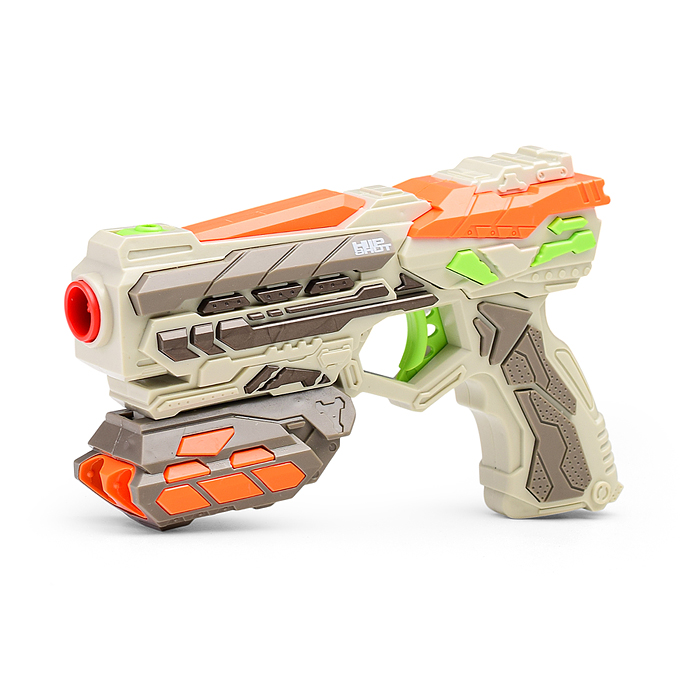 Бластер FJ9003 "Точно в цель" с мягкими пулями, в коробке