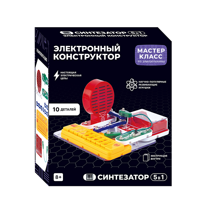 Электронный конструктор MK0006 "Синтезатор 5в1"